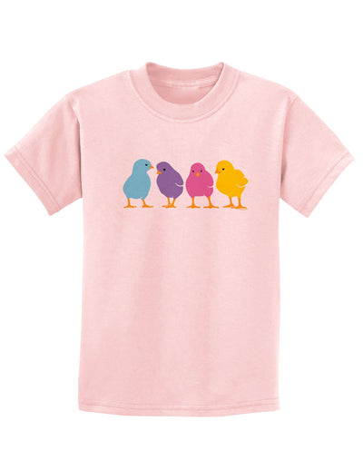 Cute Chicks Childrens T-Shirt-Childrens T-Shirt-TooLoud-Pale-Pink-X-Small-Davson Sales