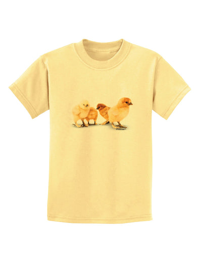 Cute Chicks Childrens T-Shirt-Childrens T-Shirt-TooLoud-Daffodil-Yellow-X-Small-Davson Sales