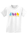 Cute Chicks Childrens T-Shirt-Childrens T-Shirt-TooLoud-White-X-Small-Davson Sales