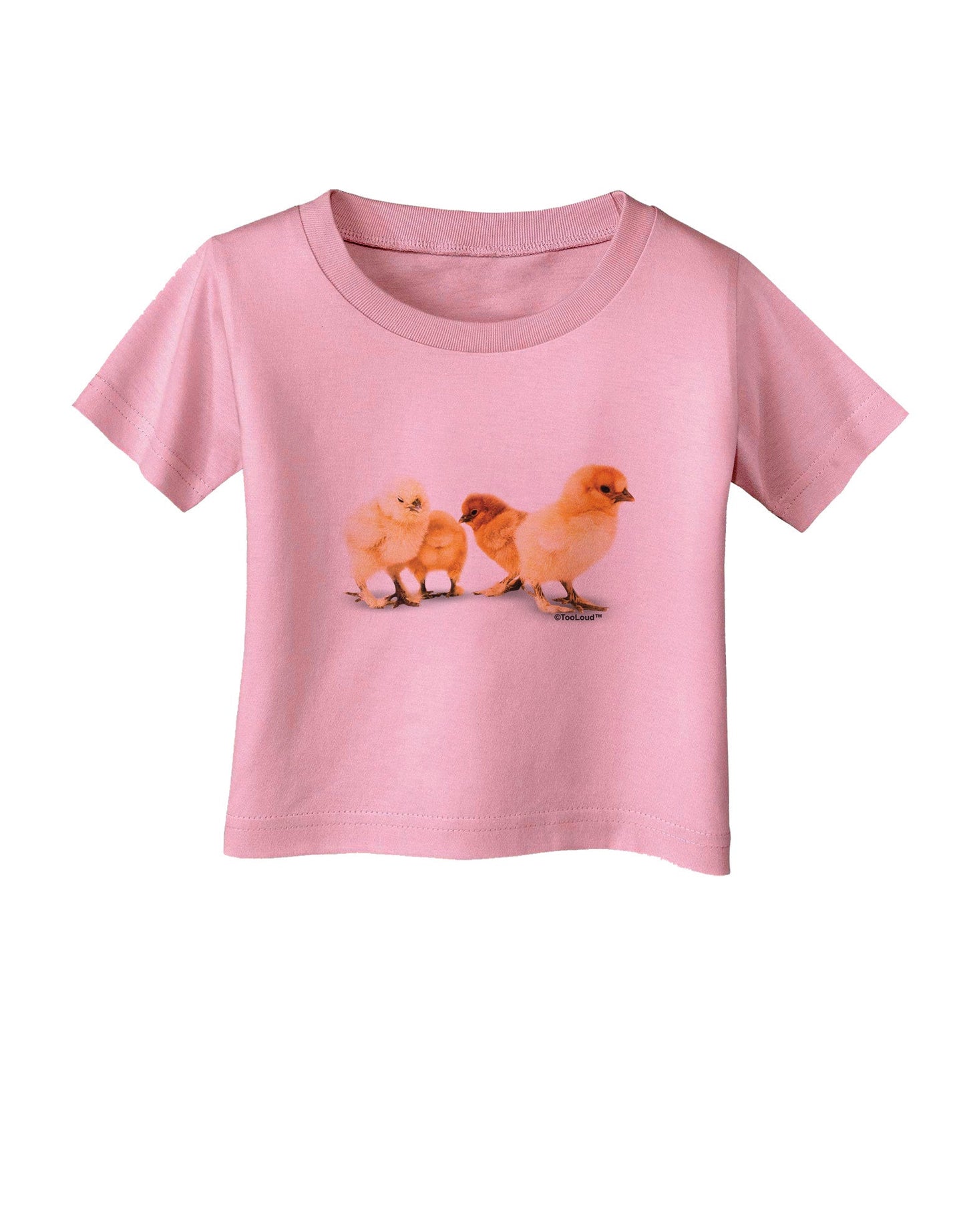 Cute Chicks Infant T-Shirt-Infant T-Shirt-TooLoud-Candy-Pink-06-Months-Davson Sales