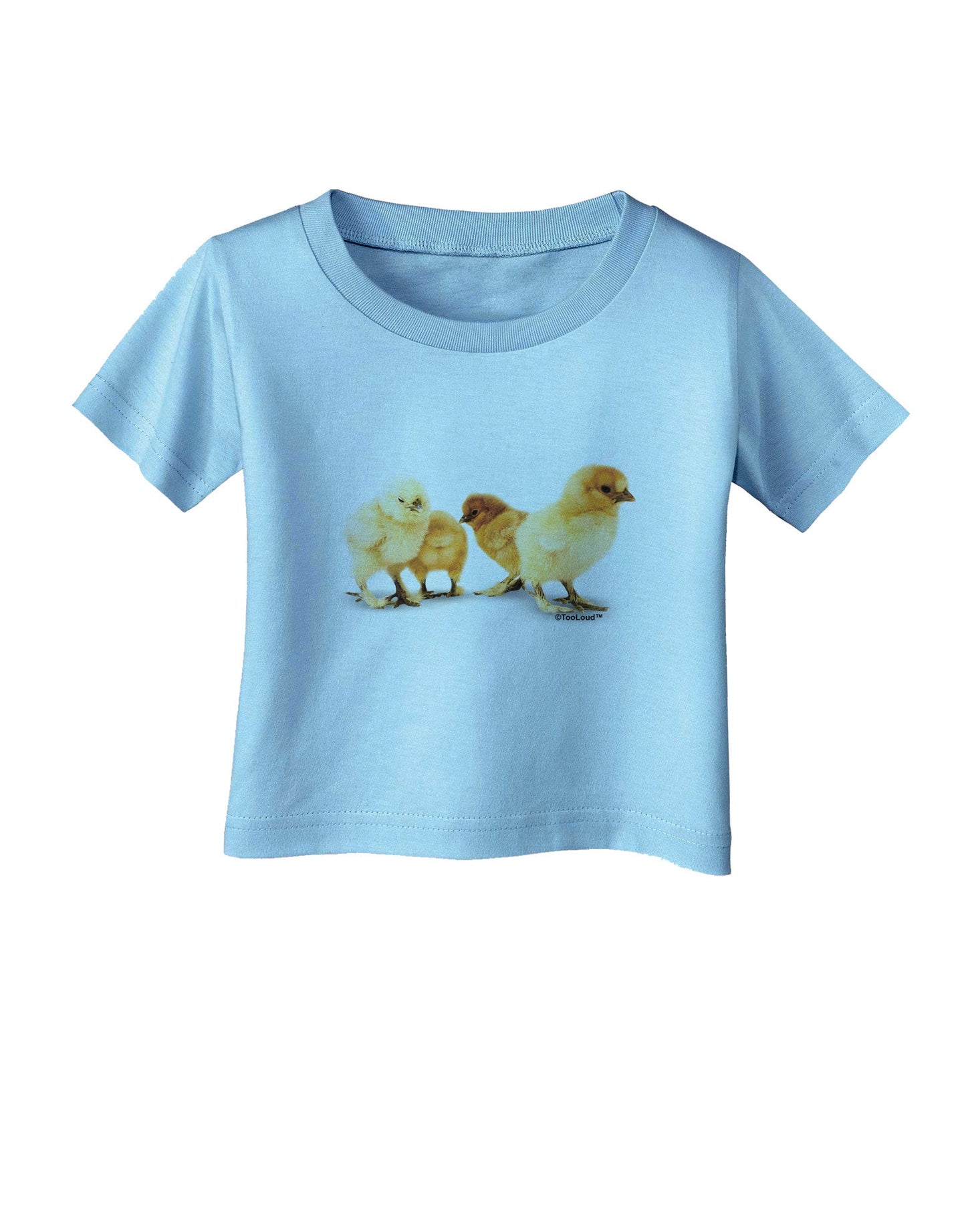 Cute Chicks Infant T-Shirt-Infant T-Shirt-TooLoud-Aquatic-Blue-06-Months-Davson Sales