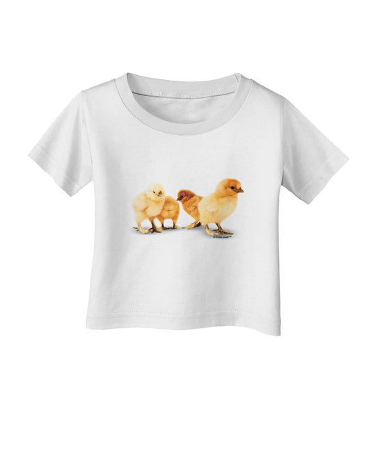Cute Chicks Infant T-Shirt-Infant T-Shirt-TooLoud-White-06-Months-Davson Sales