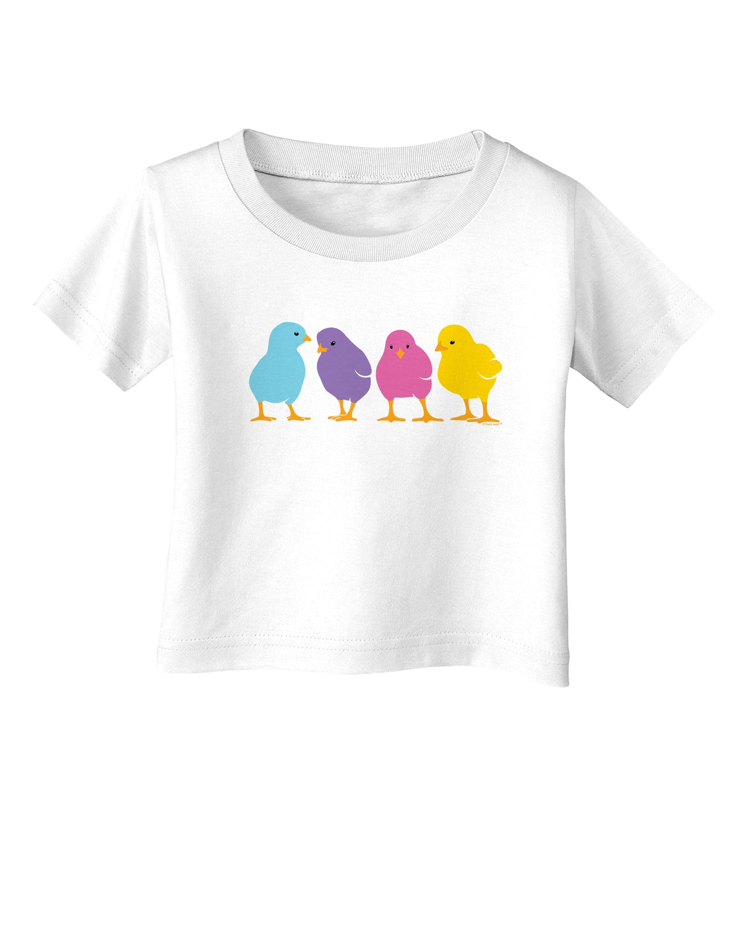 Cute Chicks Infant T-Shirt-Infant T-Shirt-TooLoud-White-06-Months-Davson Sales