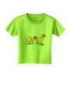 Cute Chicks Toddler T-Shirt-Toddler T-Shirt-TooLoud-Lime-Green-2T-Davson Sales