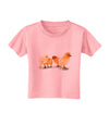 Cute Chicks Toddler T-Shirt-Toddler T-Shirt-TooLoud-Candy-Pink-2T-Davson Sales