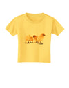 Cute Chicks Toddler T-Shirt-Toddler T-Shirt-TooLoud-Yellow-2T-Davson Sales