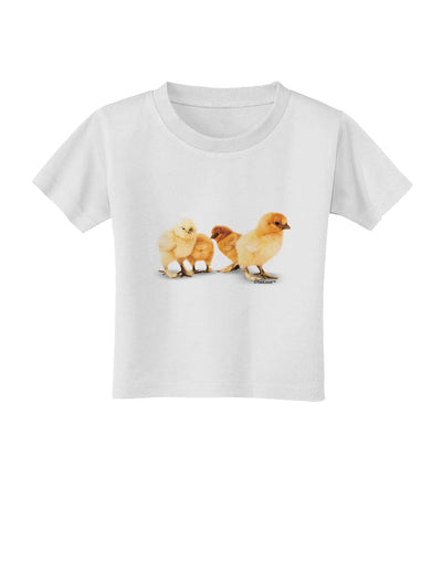 Cute Chicks Toddler T-Shirt-Toddler T-Shirt-TooLoud-White-2T-Davson Sales