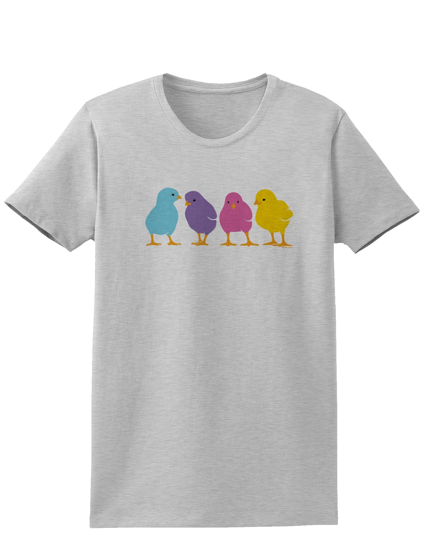 Cute Chicks Womens T-Shirt-Womens T-Shirt-TooLoud-Ash-Gray-X-Small-Davson Sales
