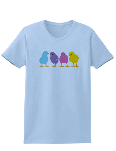 Cute Chicks Womens T-Shirt-Womens T-Shirt-TooLoud-Light-Blue-X-Small-Davson Sales