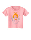 Cute Christmas Angel Girl Toddler T-Shirt-Toddler T-Shirt-TooLoud-Candy-Pink-2T-Davson Sales