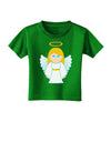 Cute Christmas Angel Girl Toddler T-Shirt Dark-Toddler T-Shirt-TooLoud-Royal-Blue-2T-Davson Sales