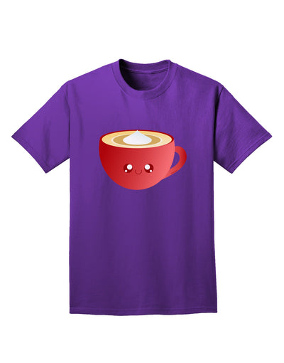 Cute Christmas Drink Eggnog Adult Dark T-Shirt-Mens T-Shirt-TooLoud-Purple-Small-Davson Sales