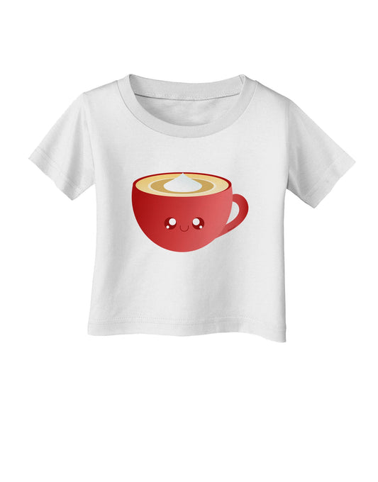 Cute Christmas Drink Eggnog Infant T-Shirt-Infant T-Shirt-TooLoud-White-06-Months-Davson Sales