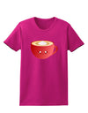 Cute Christmas Drink Eggnog Womens Dark T-Shirt-TooLoud-Hot-Pink-Small-Davson Sales