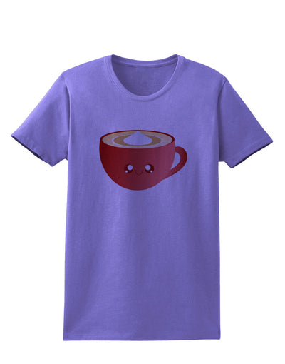 Cute Christmas Drink Eggnog Womens T-Shirt-Womens T-Shirt-TooLoud-Violet-X-Small-Davson Sales