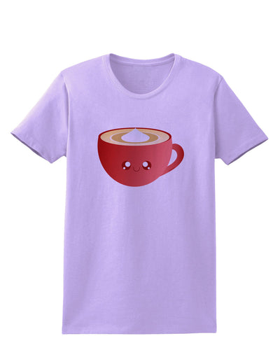 Cute Christmas Drink Eggnog Womens T-Shirt-Womens T-Shirt-TooLoud-Lavender-X-Small-Davson Sales