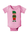 Cute Christmas Elf Boy Baby Romper Bodysuit-Baby Romper-TooLoud-Light-Pink-06-Months-Davson Sales