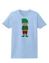 Cute Christmas Elf Boy Womens T-Shirt-Womens T-Shirt-TooLoud-Light-Blue-X-Small-Davson Sales