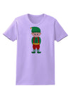 Cute Christmas Elf Boy Womens T-Shirt-Womens T-Shirt-TooLoud-Lavender-X-Small-Davson Sales