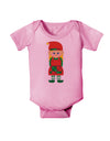 Cute Christmas Elf Girl Baby Romper Bodysuit-Baby Romper-TooLoud-Light-Pink-06-Months-Davson Sales