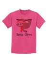 Cute Christmas Sloth - Santa Claws Childrens T-Shirt by TooLoud-Childrens T-Shirt-TooLoud-Sangria-X-Small-Davson Sales
