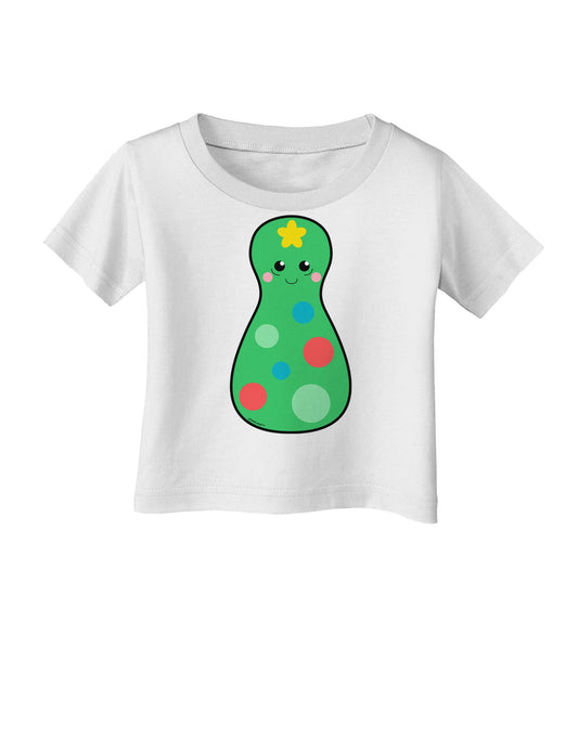Cute Christmas Tree Matryoshka Nesting Doll Infant T-Shirt-Infant T-Shirt-TooLoud-White-06-Months-Davson Sales