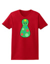 Cute Christmas Tree Matryoshka Nesting Doll Womens Dark T-Shirt-TooLoud-Red-X-Small-Davson Sales