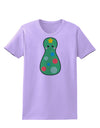 Cute Christmas Tree Matryoshka Nesting Doll Womens T-Shirt-Womens T-Shirt-TooLoud-Lavender-X-Small-Davson Sales