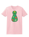 Cute Christmas Tree Matryoshka Nesting Doll Womens T-Shirt-Womens T-Shirt-TooLoud-PalePink-X-Small-Davson Sales
