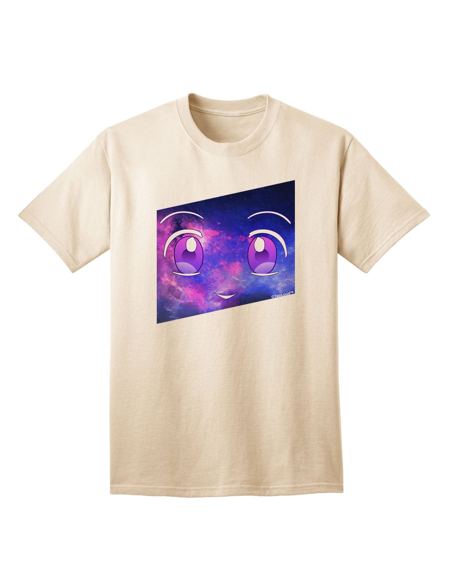 Cute Cosmic Eyes Adult T-Shirt-Mens T-Shirt-TooLoud-Natural-Small-Davson Sales
