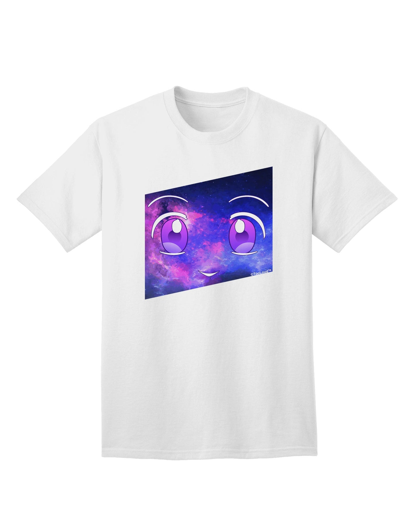 Cute Cosmic Eyes Adult T-Shirt-Mens T-Shirt-TooLoud-White-Small-Davson Sales