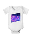 Cute Cosmic Eyes Baby Romper Bodysuit-Baby Romper-TooLoud-White-06-Months-Davson Sales