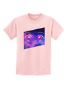 Cute Cosmic Eyes Childrens T-Shirt-Childrens T-Shirt-TooLoud-PalePink-X-Small-Davson Sales