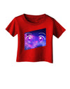 Cute Cosmic Eyes Infant T-Shirt Dark-Infant T-Shirt-TooLoud-Red-06-Months-Davson Sales