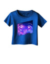 Cute Cosmic Eyes Infant T-Shirt Dark-Infant T-Shirt-TooLoud-Royal-Blue-06-Months-Davson Sales