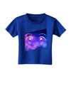 Cute Cosmic Eyes Toddler T-Shirt Dark-Toddler T-Shirt-TooLoud-Royal-Blue-2T-Davson Sales