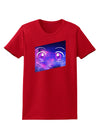 Cute Cosmic Eyes Womens Dark T-Shirt-TooLoud-Red-X-Small-Davson Sales