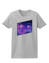 Cute Cosmic Eyes Womens T-Shirt-Womens T-Shirt-TooLoud-AshGray-X-Small-Davson Sales