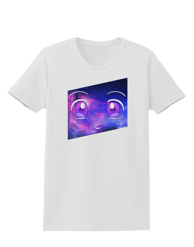 Cute Cosmic Eyes Womens T-Shirt-Womens T-Shirt-TooLoud-White-X-Small-Davson Sales