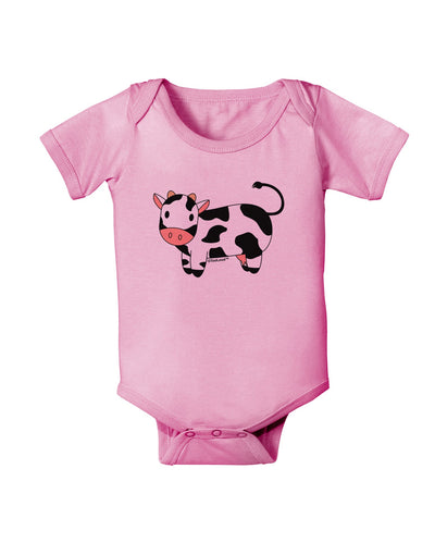 Cute Cow Baby Romper Bodysuit-Baby Romper-TooLoud-Pink-06-Months-Davson Sales