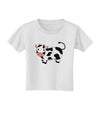 Cute Cow Toddler T-Shirt-Toddler T-Shirt-TooLoud-White-2T-Davson Sales