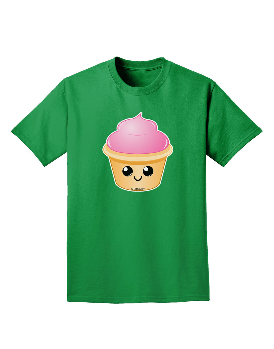 Cute Cupcake Design #2 Adult Dark T-Shirt by TooLoud-Mens T-Shirt-TooLoud-Purple-Small-Davson Sales