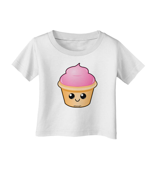 Cute Cupcake Design #2 Infant T-Shirt by TooLoud-Infant T-Shirt-TooLoud-White-06-Months-Davson Sales