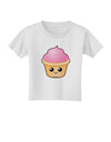 Cute Cupcake Design #2 Toddler T-Shirt by TooLoud-Toddler T-Shirt-TooLoud-White-2T-Davson Sales