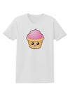 Cute Cupcake Design #2 Womens T-Shirt by TooLoud-Womens T-Shirt-TooLoud-White-X-Small-Davson Sales