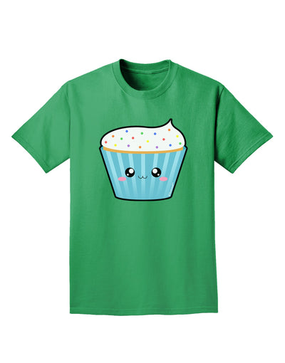 Cute Cupcake with Sprinkles Adult Dark T-Shirt by TooLoud-Mens T-Shirt-TooLoud-Kelly-Green-Small-Davson Sales