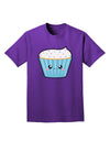 Cute Cupcake with Sprinkles Adult Dark T-Shirt by TooLoud-Mens T-Shirt-TooLoud-Purple-Small-Davson Sales