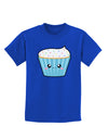 Cute Cupcake with Sprinkles Childrens Dark T-Shirt by TooLoud-Childrens T-Shirt-TooLoud-Royal-Blue-X-Small-Davson Sales