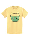 Cute Cupcake with Sprinkles Childrens T-Shirt by TooLoud-Childrens T-Shirt-TooLoud-Daffodil-Yellow-X-Small-Davson Sales