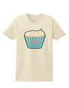 Cute Cupcake with Sprinkles - Heart Eyes Womens T-Shirt by TooLoud-Womens T-Shirt-TooLoud-Natural-X-Small-Davson Sales